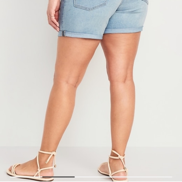 NWT Old Navy Maternity Jean shorts - Picture 2 of 9